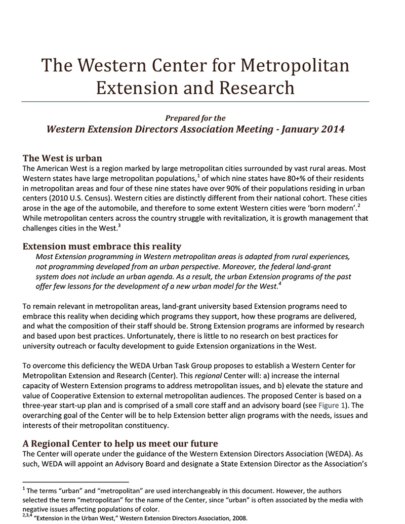 WCMER proposal cover image