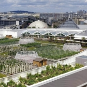 Nature Urbaine Farm - the largest rooftop farm in europe.